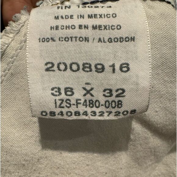 Lee Regular Fit Straight Leg Men's Denim Jeans Light Wash RN 130273. Size 36x32 - Picture 5 of 5